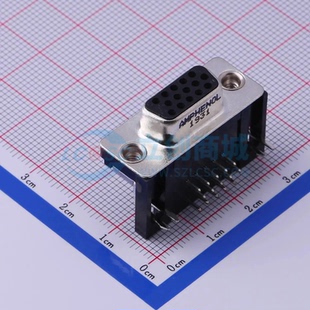 L77HDE15SD1CH4R 弯插 正品 Sub 原装 VGA连接器 15P 母