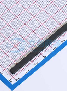 排母 B127N01-0B50P51-H43C24 插件,P=1.27mm 1x50P 方孔 电子元