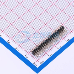 排针 MTP220-1218S1 插件,P=2mm 2x18P 双排 原装正品