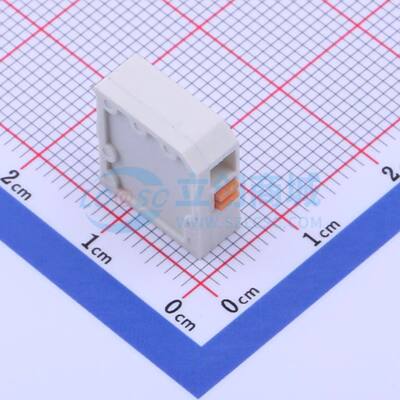 弹簧式接线端子KF239-3.5-1P 插件,P=3.5mm 1x1P 白色