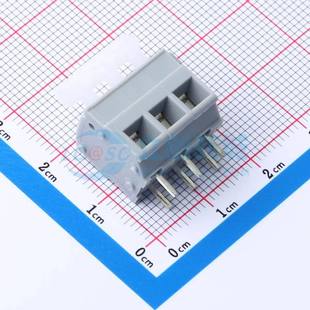 接线端子KF242R 插件 5.0 P=5mm 弹簧式