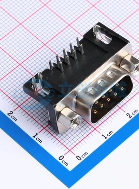 D-Sub/VGA连接器 KH-DR9P-GS8.1 弯插 公 弯插 9P 原装正品