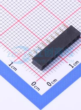 排母 PM200V-11-09-H43 插件,P=2mm 1x9P 方孔 电子元器件配单