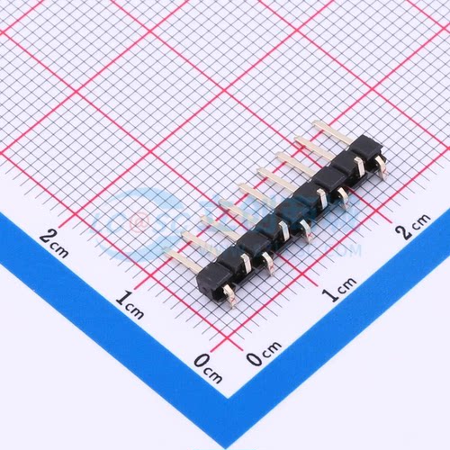 排针 DZ254S-11-09-48 SMD,P=2.54mm(交错脚) 1x9P 方针 原装正品