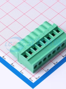 插拔式接线端子MX2EDGKB-5.08-08P-GN01-Cu-Y-A插件5.08mm 1x8P 8