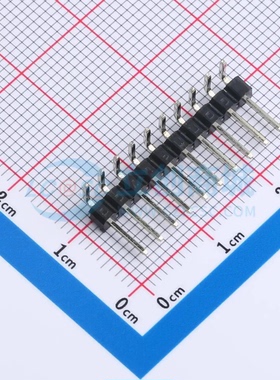 排针 DS1022-1x10RDF11-B 弯插,P=2.54mm 原装正品