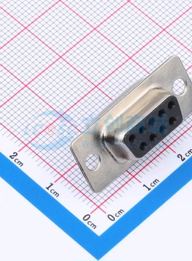 D-Sub/VGA连接器 DS1033-09FBNSiSS-CT 插件 母 焊线式 9P 原装正