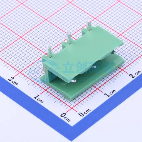 插拔式接线端子KF2EDGR-7.5-3P 弯插7.5mm 1x3P 板端/插座-开口