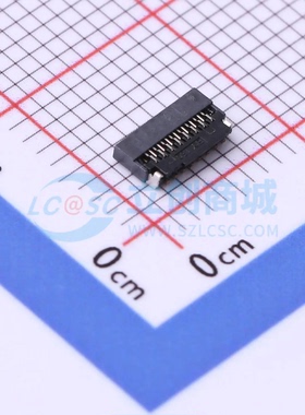 连接器 HC-FPC-03-10-15RLTAG SMD,P=0.3mm,卧贴 15P 翻盖式 下接