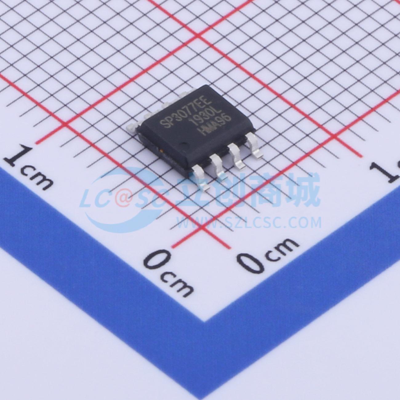 RS-485/RS-422芯片 SP3077EEN-L/TR SOIC-8 原装 电子元器件配单