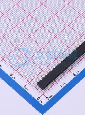 排母 CSFA101-1802A001B1AC 插件,P=2mm 1x18P 方孔 电子元器件配