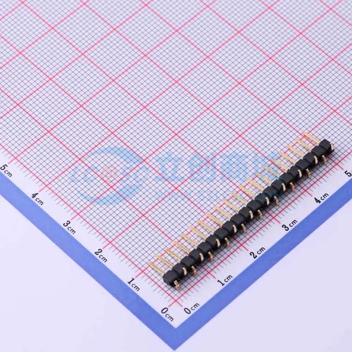 排针 X6511WVS-20H-C60D48R1 SMD,P=2.54mm(交错脚) 2x20P 方针