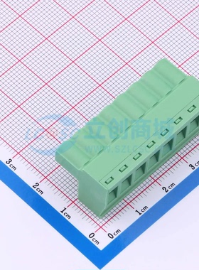 插拔式接线端子XDCBK-8A508G-4-3G61 P=5.08mm 1x8P 公插头