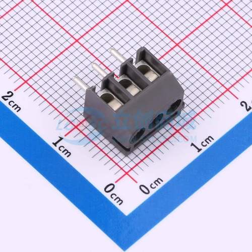 螺钉式接线端子930-T-DS/03 插件,P=3.5mm 1x3P 直插 灰色