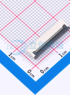 连接器 05A20L30P SMD,P=0.5mm 30P 翻盖式 下接