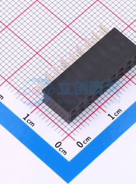 排母 PM254V-12-18-H85 插件,P=2.54mm 电子元器件配单