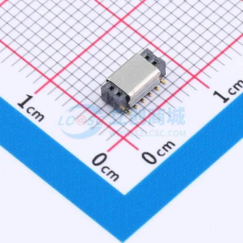 排母 CSCC211-0602A001C1AF SMD,P=1mm 2x6P 方孔 电子元器件配单