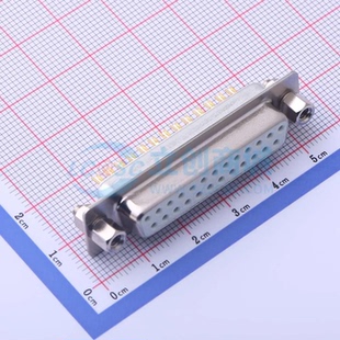 焊线式 VGA连接器 正品 原装 25P 母 插件 X0125FC2W4 Sub