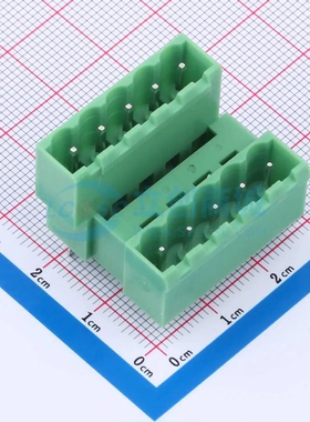 插拔式接线端子KF2EDGVTC-5.08-2*5P插件5.08mm