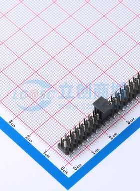 排针 HB-PH9-254219PB2GOP SMD,P=2.54mm,卧贴 2x19P 方针 原装正