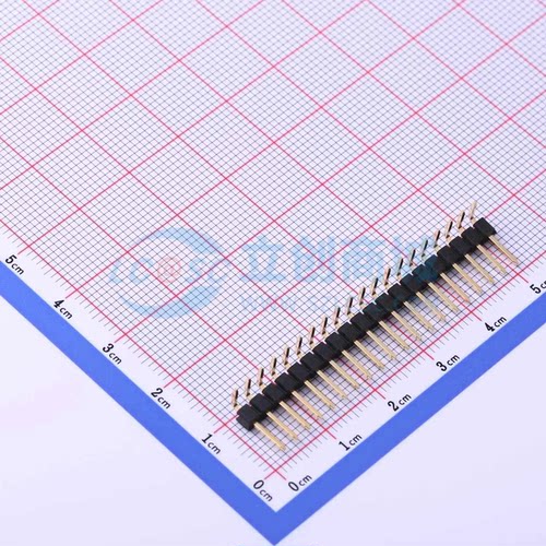排针 X6511WR-20H-C60D30R2 弯插,P=2.54mm 1x20P 方针 原装正品
