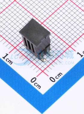 排针 A254US-WS02P-PC075 SMD,P=2.54mm 2x2P 方孔 双排 原装正品