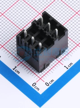 插拔式接线端子DB2EVHB-3.81-2*3P-BK 插件3.81mm 2x3P 板端/插座