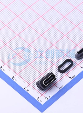 USB连接器 TYPEC-244LD-ARP6X7 插件 母 直插 6P 原装正品