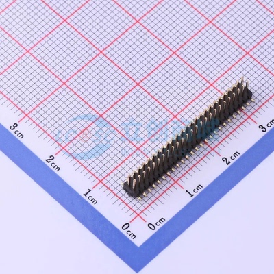 排针 X1321WVS-2x25J-C40D53 SMD,P=1.27mm 2x25P 方针 原装正品