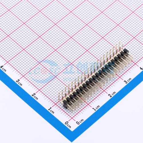 排针 PZ200-2-20-W-2.0-G1 弯插,P=2mm 2x20P 方针 原装正品