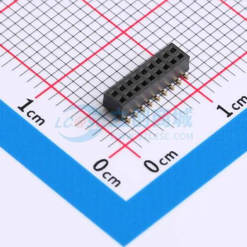 排母 PM1.0-US2S-9A SMD,P=1mm 2x9P 方孔 电子元器件配单