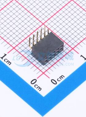 排母 CSEB202-0502A001C1AC 弯插,P=1.27mm 2x5P 电子元器件配单