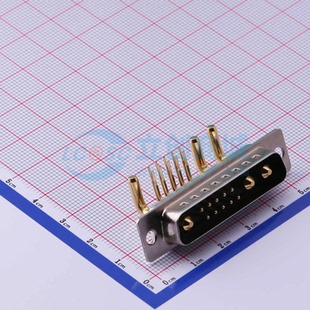 公 VGA连接器 正品 原装 13W3 弯插 20A90 GDM13W3M Sub