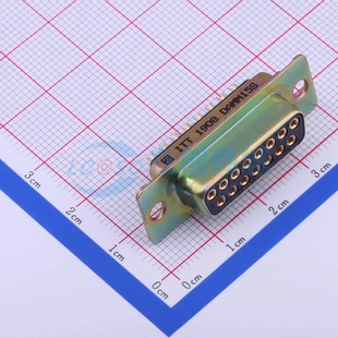 DAMM15S 母 正品 Sub 原装 VGA连接器 15P 焊线式