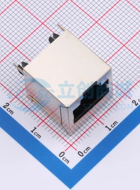 以太网连接器(RJ45 RJ11) RC02315插件 不带LED 原装正品