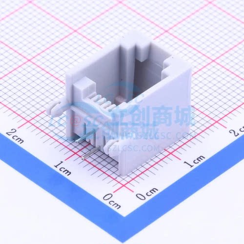 以太网连接器(RJ45 RJ11) R-RJ11R02P-A800插件 RJ11插座