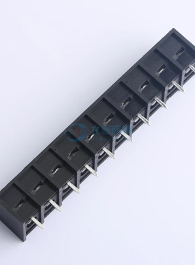 栅栏式接线端子MXHB9500-9.5-10P-BK01-Cu-S-A 9.5mm 1x10P 直针