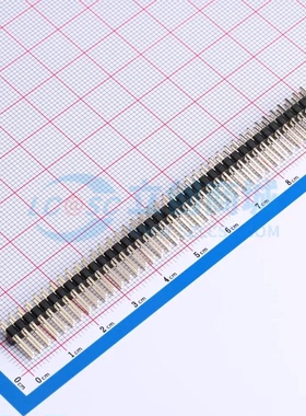 排针 GPHA201-4002A001R1AA 插件,P=2.54mm 2x40P 双排 原装正品