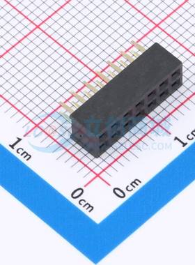 排母 B200M01-0B14P51-H43C28 插件,P=2mm 2x7P 方孔 电子元器件