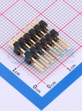 排针 X6522WV-2x06H-C60D30-E80 插件,P=2.54mm 2x6P 方针 原装正