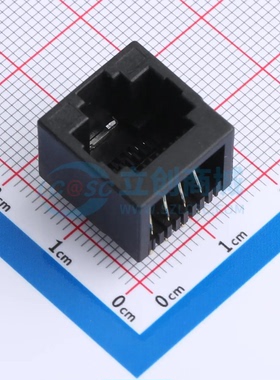 以太网连接器(RJ45 RJ11) RC01935插件 不带LED 原装正品