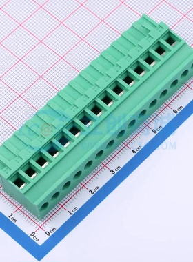 插拔式接线端子MX2EDGKA-5.08-15P-GN01-Cu-Y-A插件5.08mm 1x15P