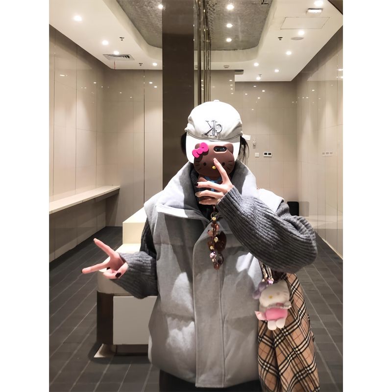 韩系复古高级感时尚灰色