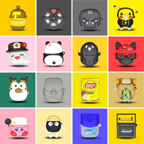 适用华为新款FreeBuds5保护套硅胶5代无线蓝牙耳机套freebuds5i保护壳5i充电盒freebus5可爱卡通freebud5男女