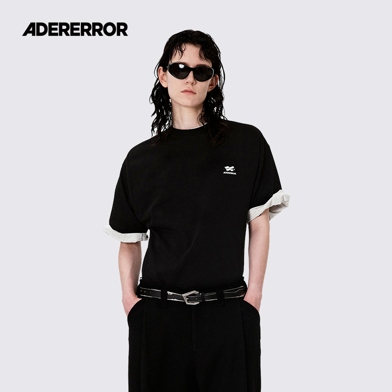 ADERERROR简约字母T恤
