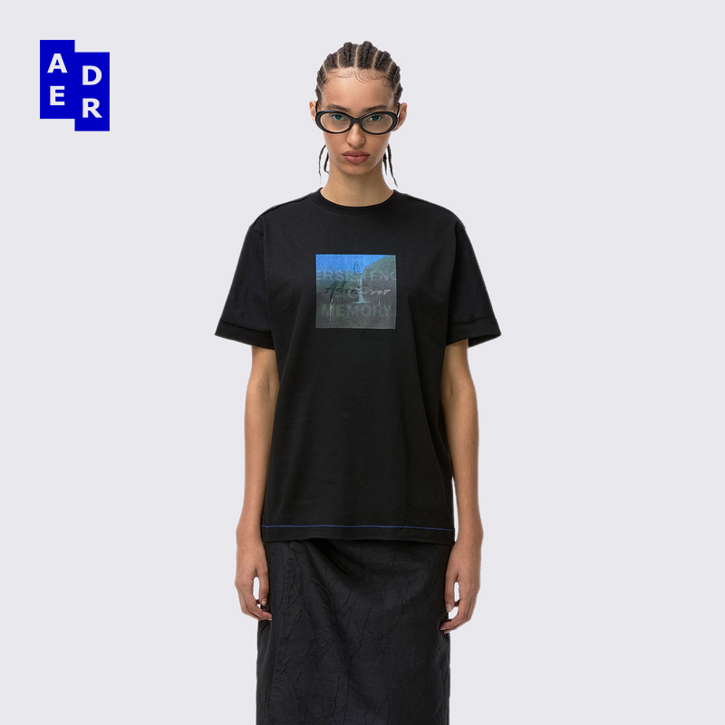 ADERERROR 25SS  T-shirt Product. 37 T恤圆领图案印花短袖T恤
