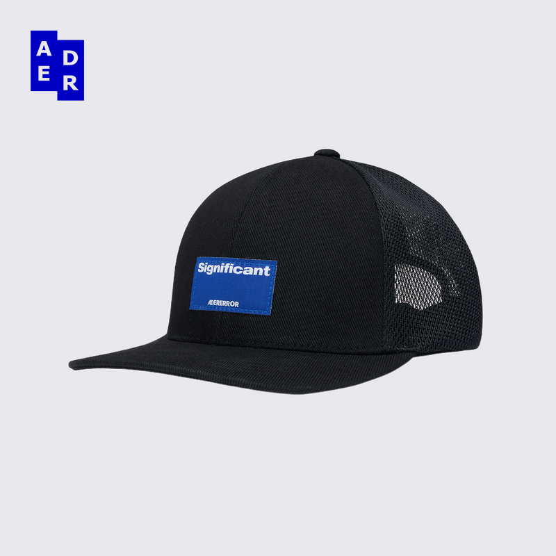 ADERERROR SIG系列 Tag 帽子 01 四面缝线经典标签网格布休闲帽