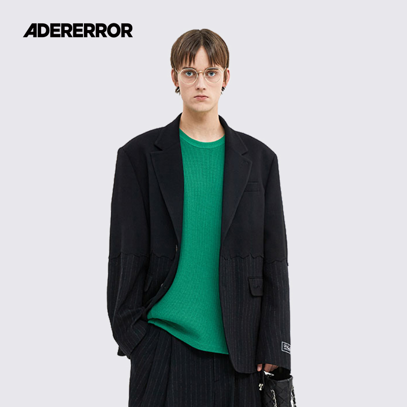 ader休闲毛呢西装外套