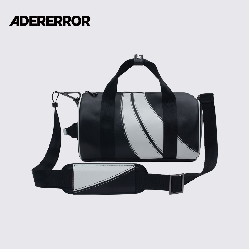 ADERERROR缝线拼色旅行包