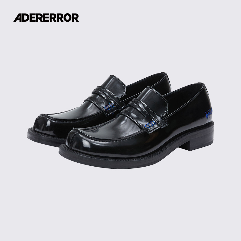 ADERERROR CURVE LF04双层拉绳细节便士乐福鞋新款爆款百搭